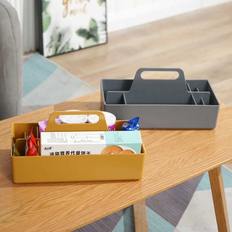 Portable desktop storage box household plastic combination ins cosmetics sundries storage box finishing box